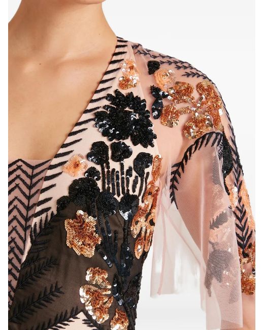 Temperley London White Gilded Gown Dress