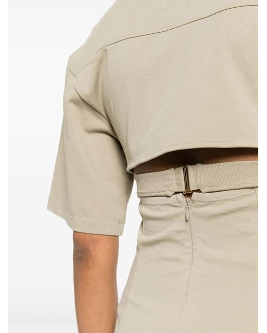Jacquemus Natural La Robe T-Shirt Bahia Minidress