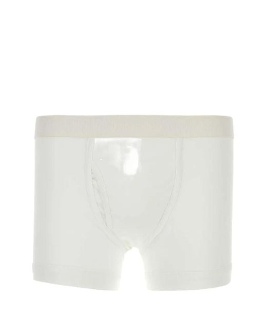Tom Ford White Logo-Waistband Boxers for men