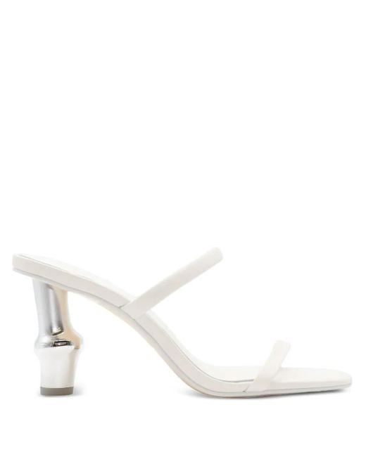 Cult Gaia White 80Mm Bambu Sandals