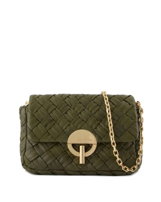 Vanessa Bruno Nano Moon Shoulder Bag Green