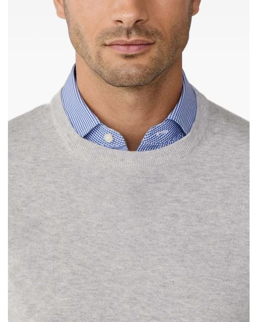 Hackett Gray Pull À Détail De Patch for men