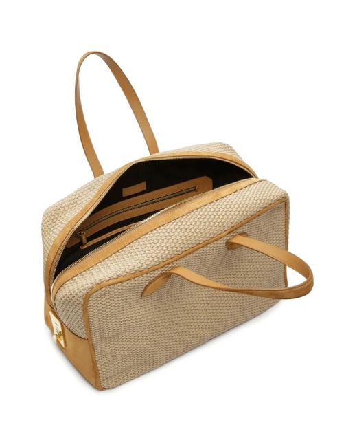 Bally Natural Interwoven Holdall for men