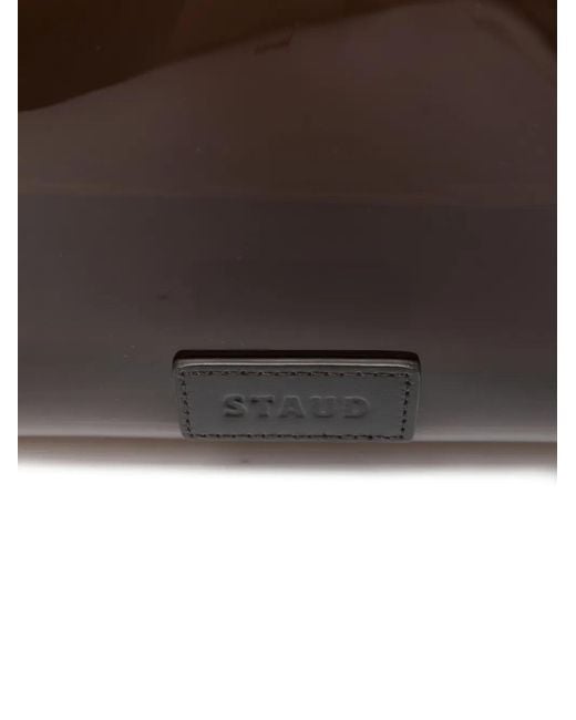 Staud Brown Clear Tote Bag