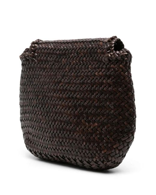 Dragon Diffusion Black Mini City Leather Shoulder Bag