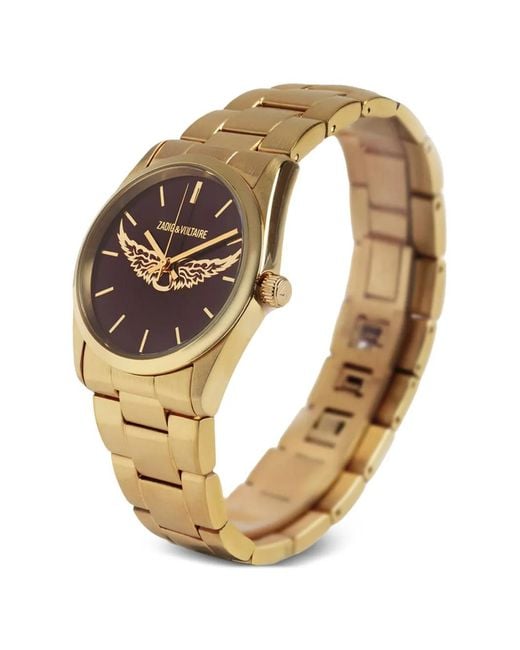 Zadig & Voltaire Metallic Wings Steel Watch
