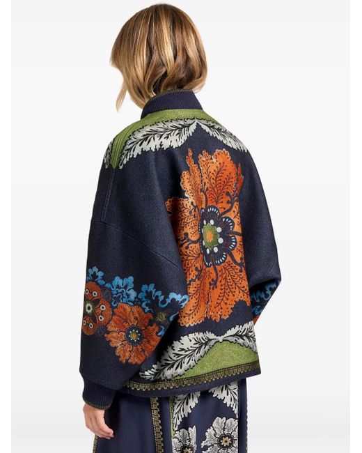 LaDoubleJ Blue Brooklyn Bomber Jacket