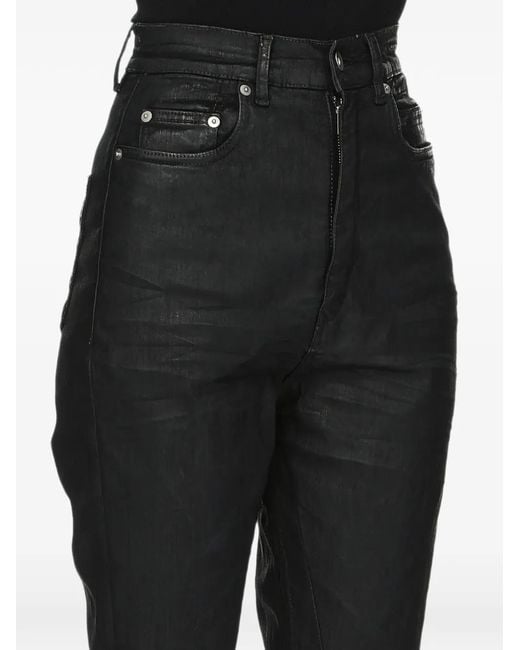 Rick Owens Bootcut Jeans in het Black