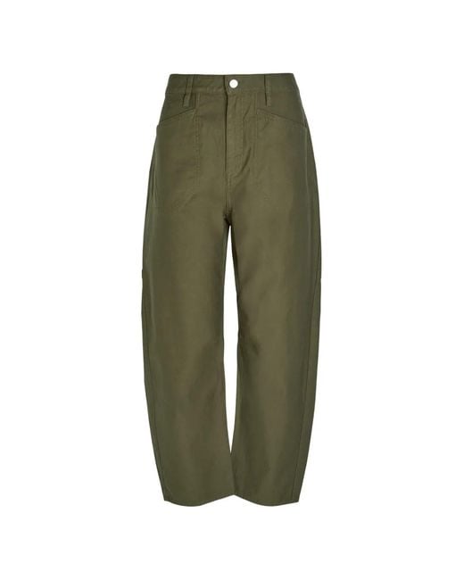Rag & Bone Green Stevie Tapered Trousers