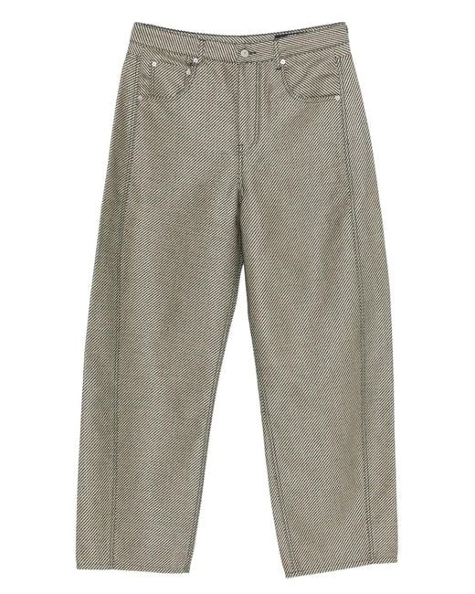 Jacquemus Gray The Mirada De-Nîmes Trousers for men