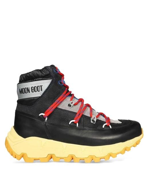 メンズ Moon Boot Tech Biker アンクルブーツ Black