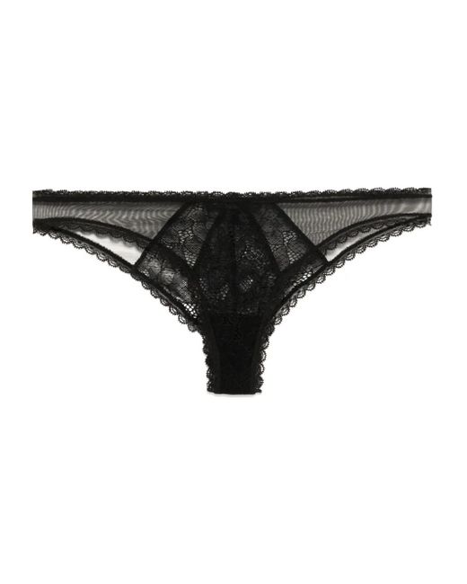 Kiki de Montparnasse Black Dahlia Lace Briefs