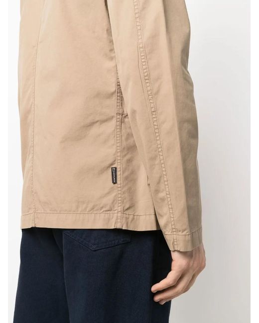Woolrich Natural Single-Breasted Button Blazer for men