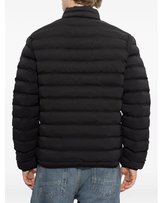 EA7 Black Quilted Jacket for men