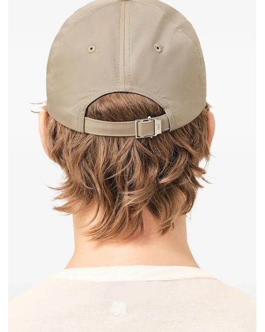 AMI Natural Logo-Plaque Baseball Cap