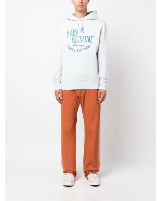 Maison Kitsuné Blue Sweaters for men