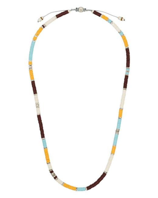 M. Cohen Multicolor Beaded Style Necklace for men