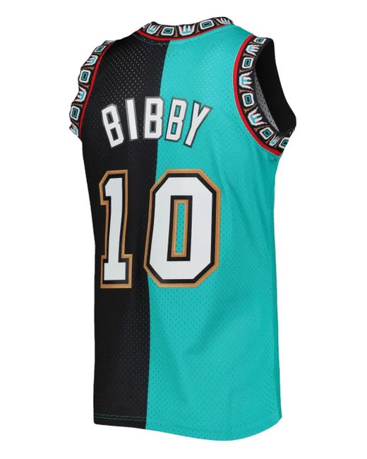 Mitchell & Ness Blue X Nba Vancouver Grizzlies 2000 Mike Bibby Split Swingman Tank Top for men