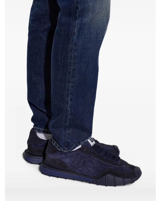 Dolce & Gabbana Blue Dg Athletic Split Sneakers for men