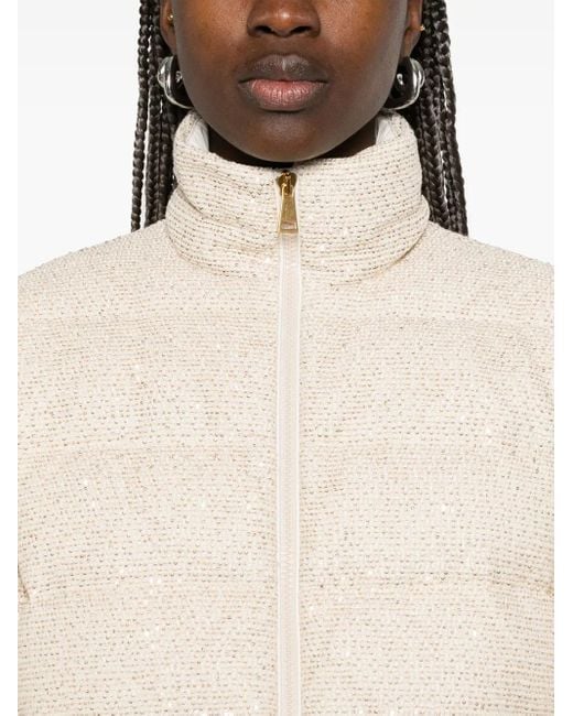 Moncler White Thoirys Jacket