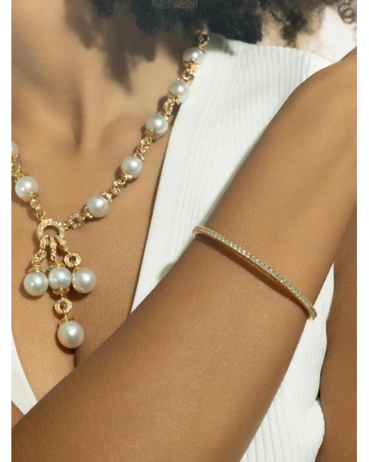 Andreoli Metallic Diamond Bracelet