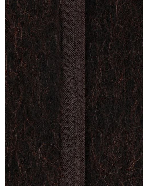 Ter Et Bantine Black Tulle-Insert Jacket