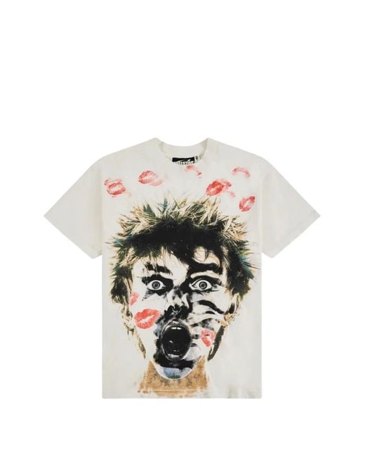 HELLSTAR White Graphic-Print T-Shirt for men