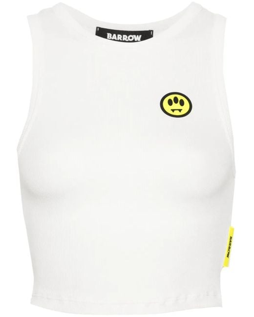 Barrow Cropped Top in het White