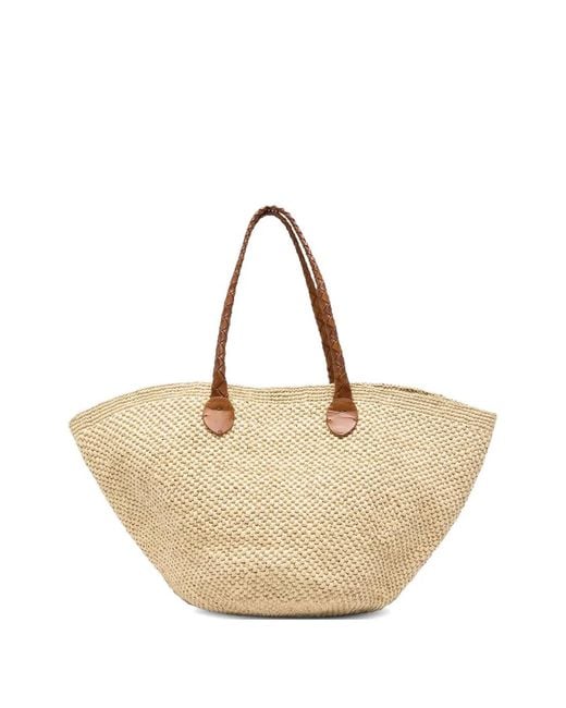 Dragon Diffusion Natural X Sovani Brunella Woven Tote Bag