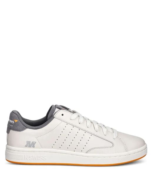 K-swiss White X Mclaren F1 Team Lozan Klub Leather Sneakers for men