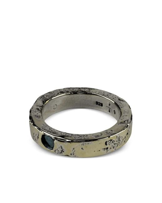 Parts Of 4 Metallic 18Kt Sistema Diamond Ring