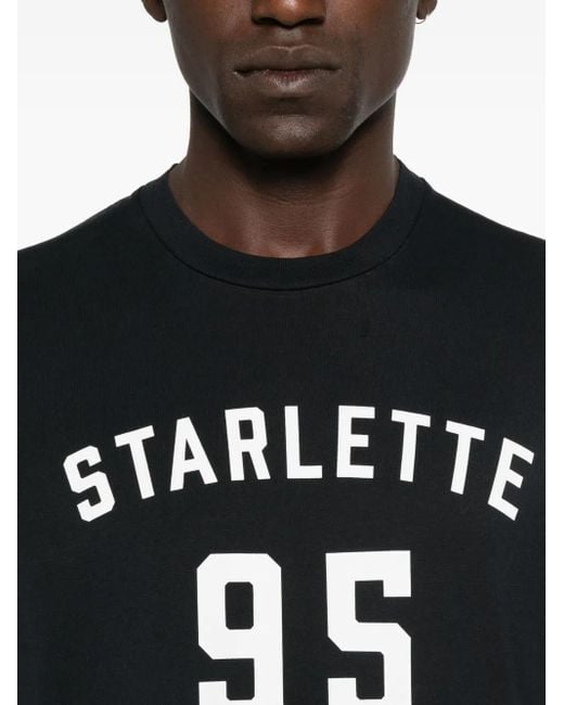 メンズ DSquared² プリント Tシャツ Black
