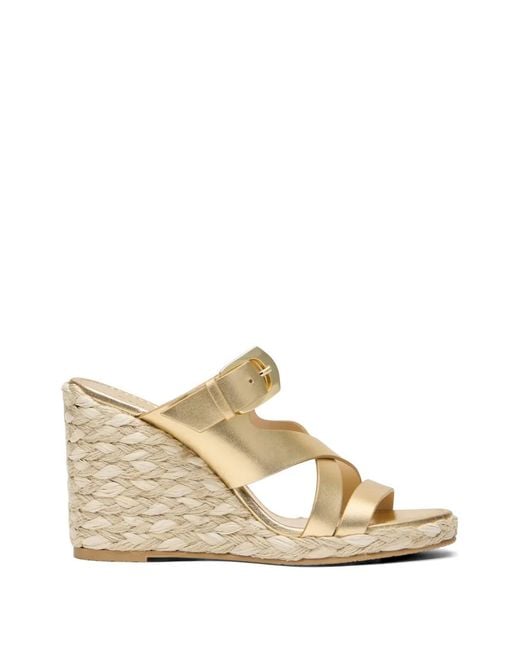 Stuart Weitzman Natural 8.5Cm Sai Mules