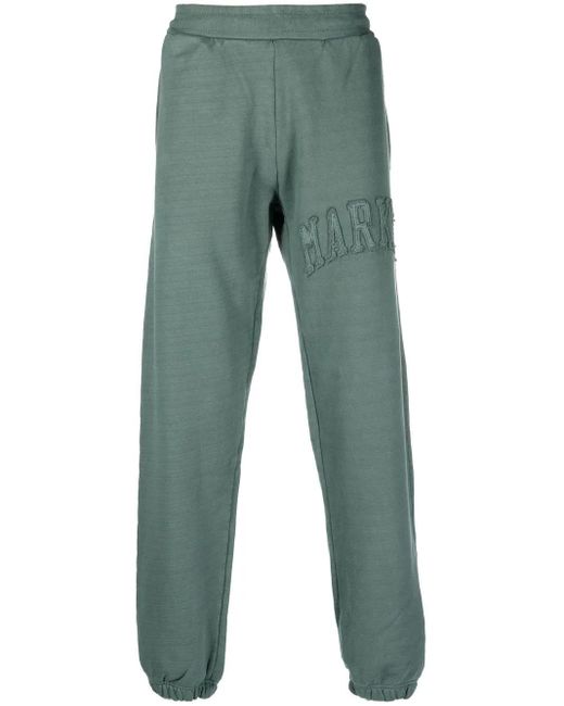 Market Green Logo-Appliqué Track Pants for men
