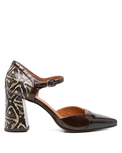 Pumps Con Tacco Largo 75Mm di Chie Mihara in Brown