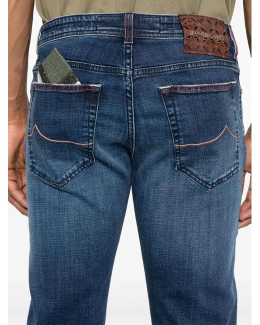 Jacob Cohen Blue Bard Jeans for men