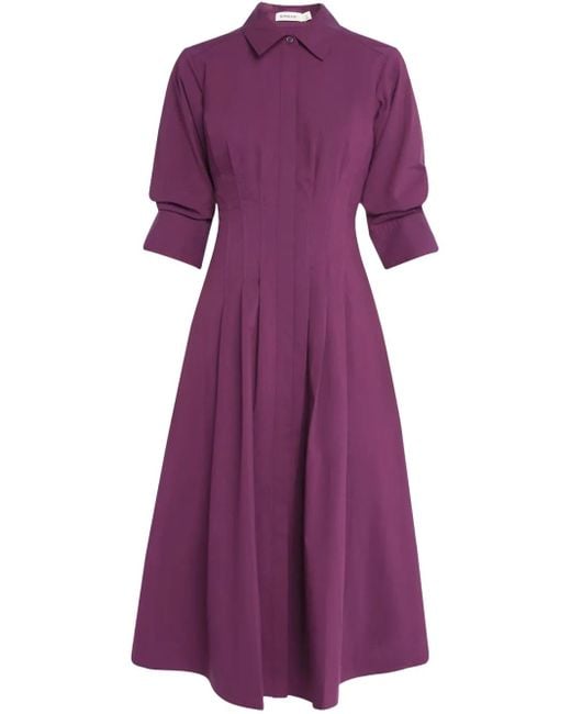 Abito Midi Jazz di Jonathan Simkhai in Purple