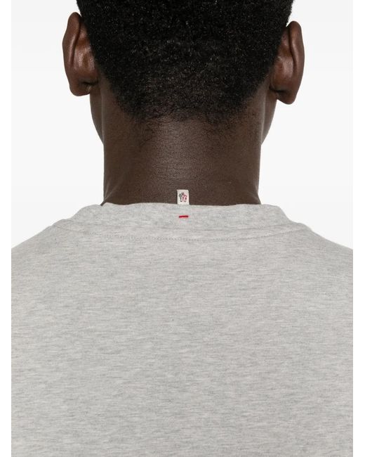 Moncler Gray Mini Short Sleeve T-Shirt for men
