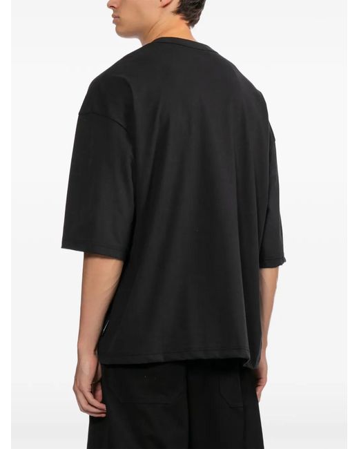 Comme des Garçons Black Cotton T-Shirt for men