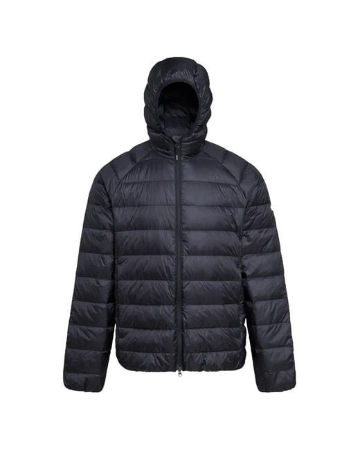 Pyrenex Blue Hooded Padded Jacket for men