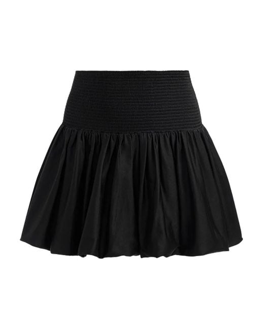 Alice + Olivia Arden Mini-Rok in het Black