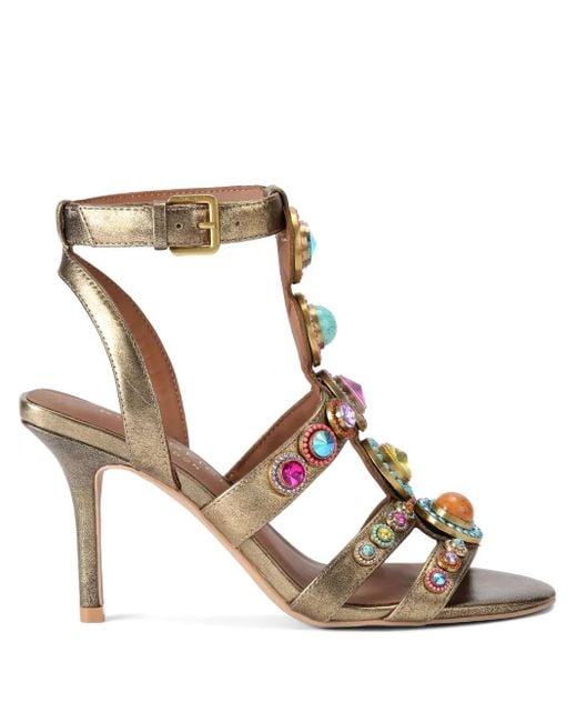 Kurt Geiger Octavia 85mm サンダル Metallic