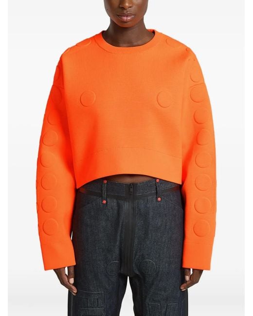 Walter Van Beirendonck X G-Star Trui Met Reliëf in het Blue voor heren