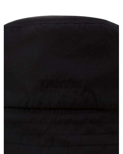 Lanvin Fischerhut Mit Leoparden-Print in Brown für Herren