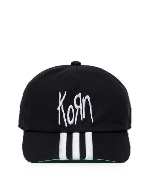 Adidas Black X Korn Embroidered Cap for men