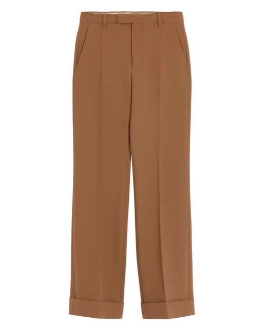 メンズ Valentino Garavani テーラードパンツ Brown