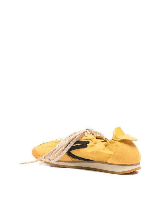 PURAAI Metallic Logo-Detail Sneakers