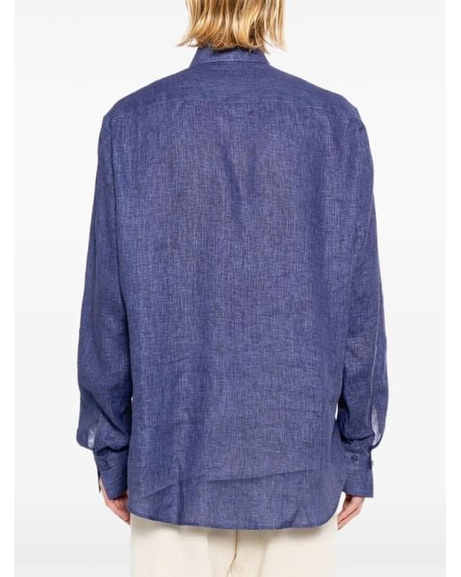 BOURRIENNE Blue Numero Ii Shirt for men
