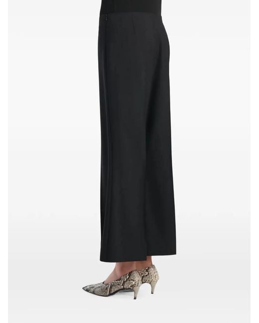 Khaite Black Walter Pants