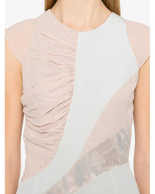 Botsi White River Flow Ruched Panelled Dress